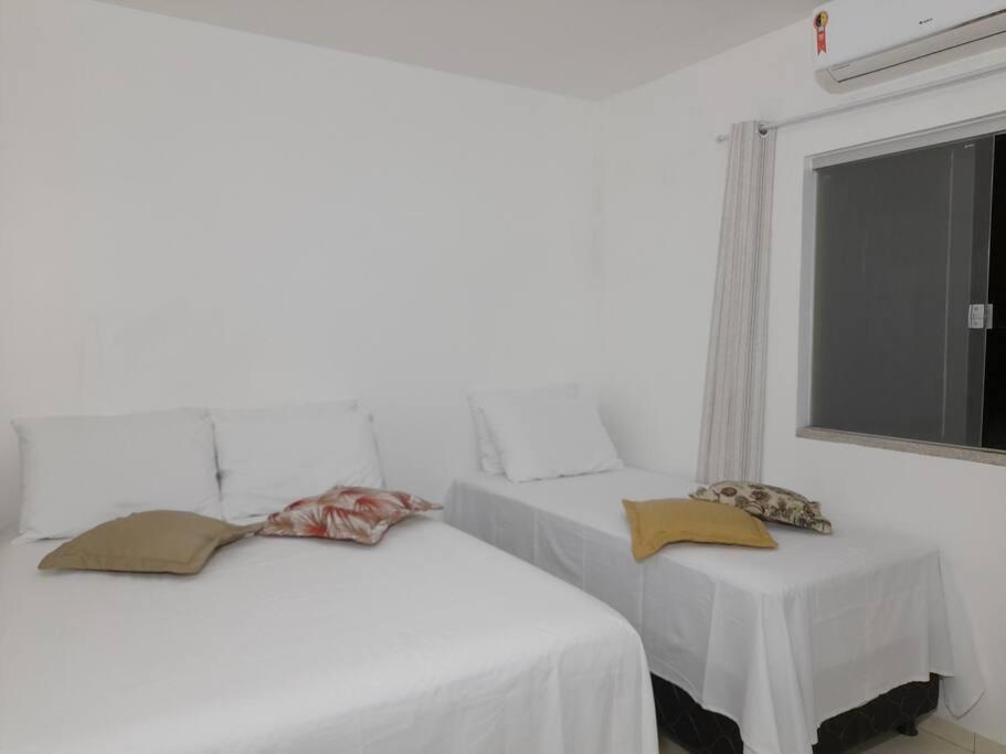 Apartamento Praia Coroa Vermelha Com Churrasqueira Santa Cruz Cabrália Extérieur photo